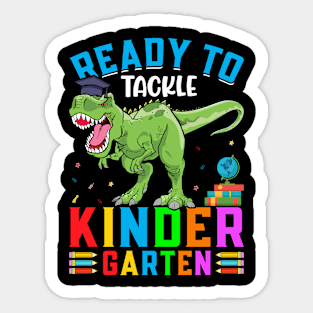 Ready To Tackle Kindergarten Sticker